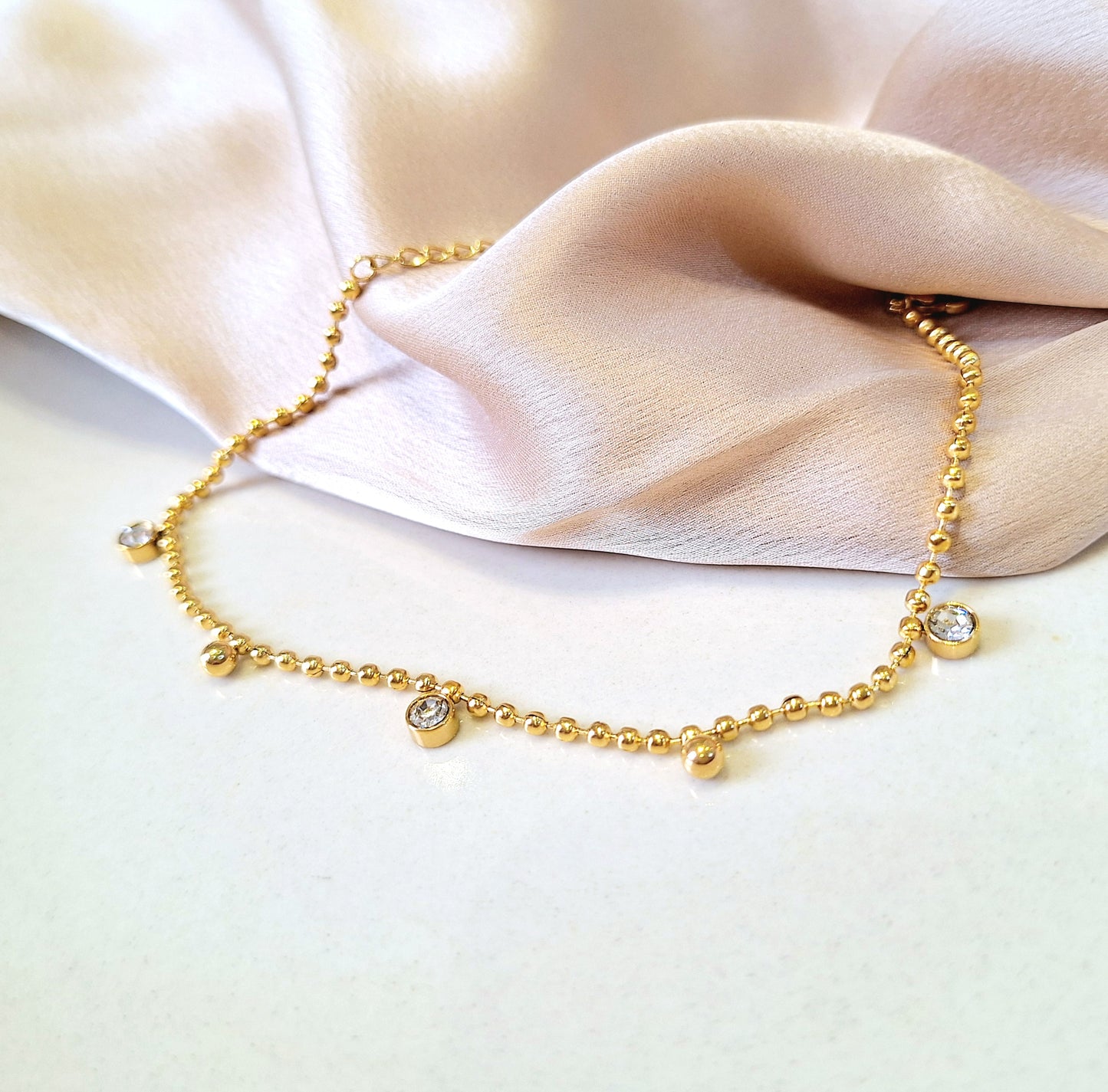 70157 Gold Plated Anklet