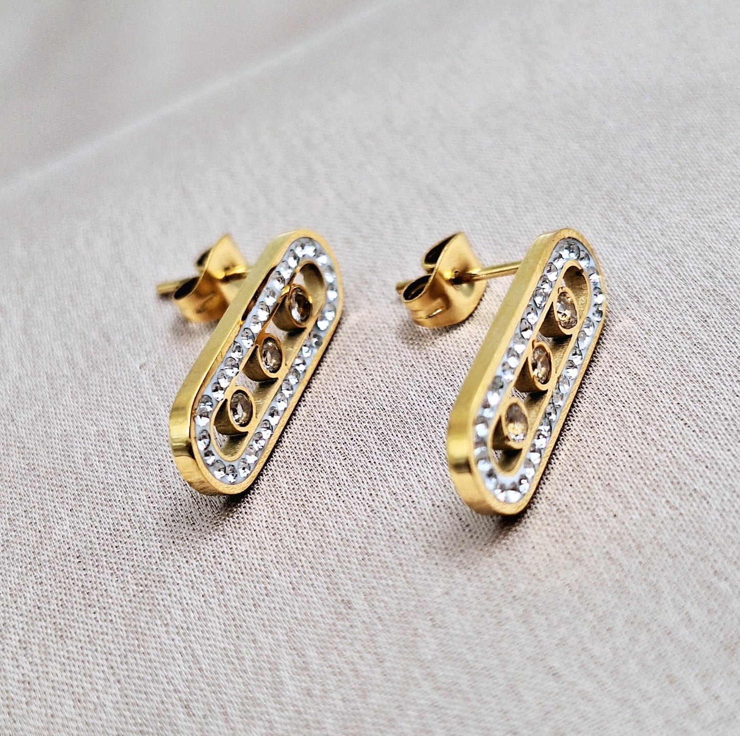 40284 gold plated Earrings