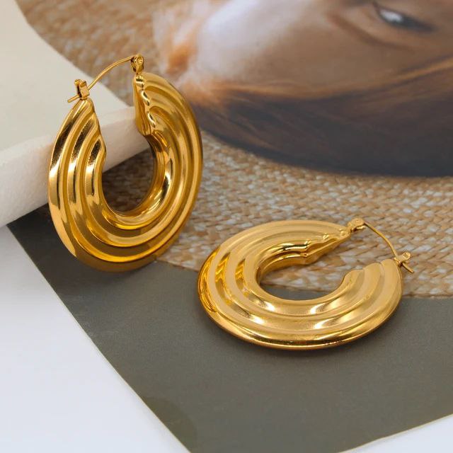 40371 gold plated Earrings