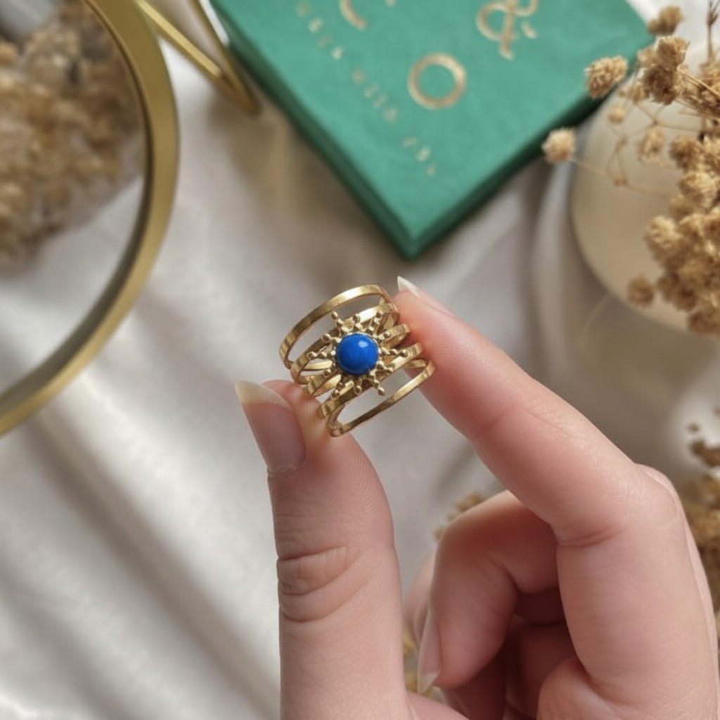 50640 Gold Plated Ring