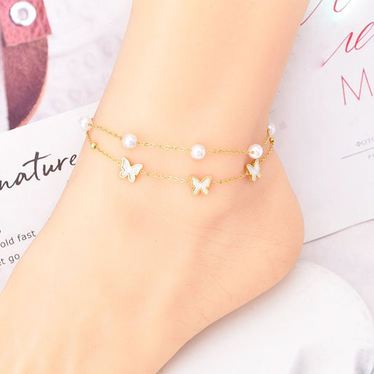 70149 Gold Plated Anklet