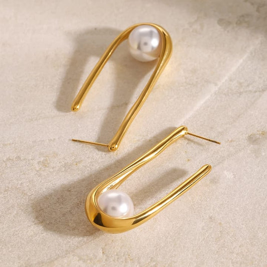 40472 gold plated Earrings
