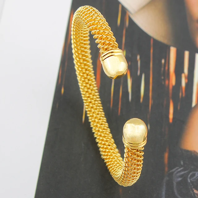 20195  Gold Plated Bangle