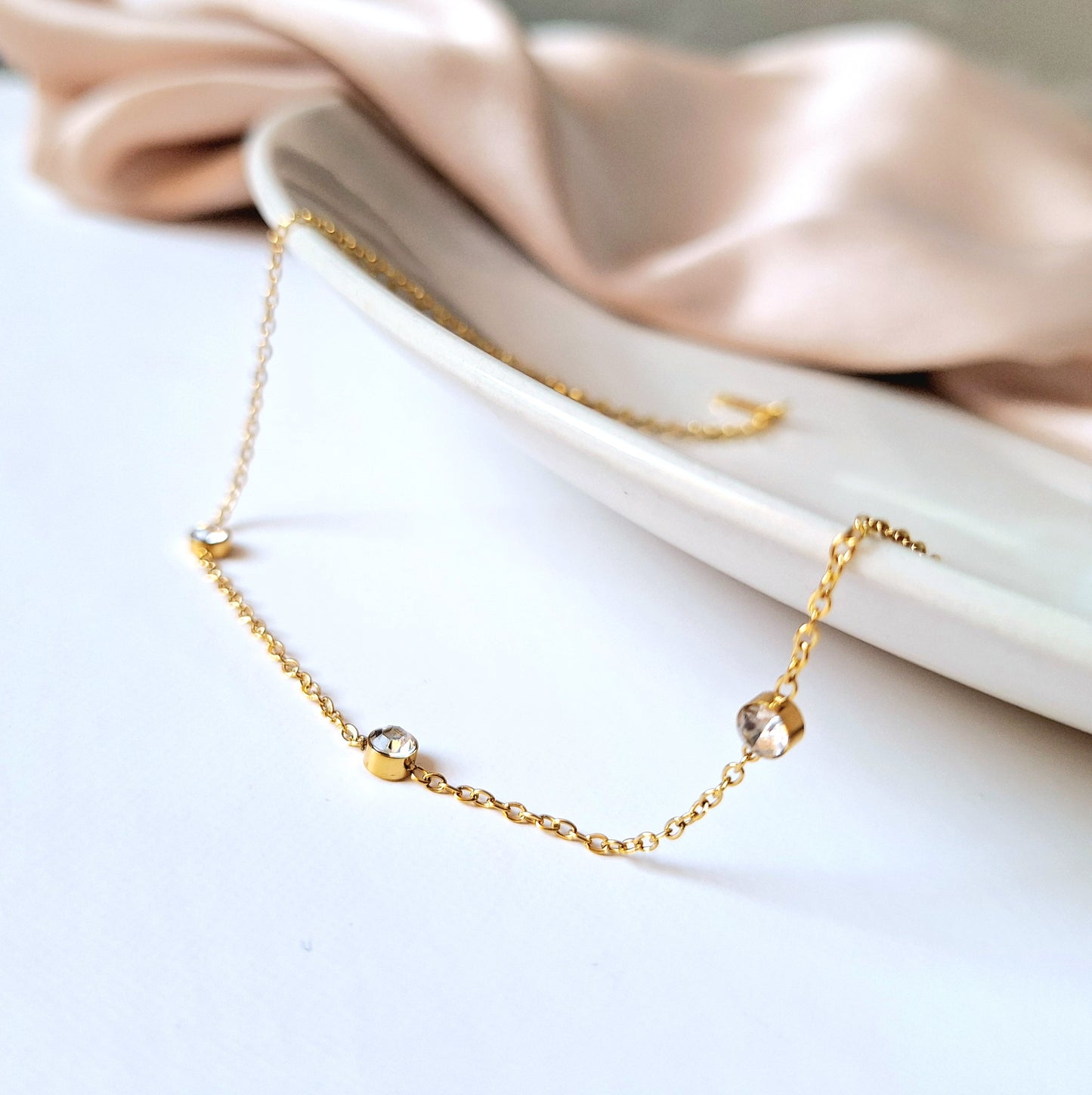 70098 Gold Plated Anklet