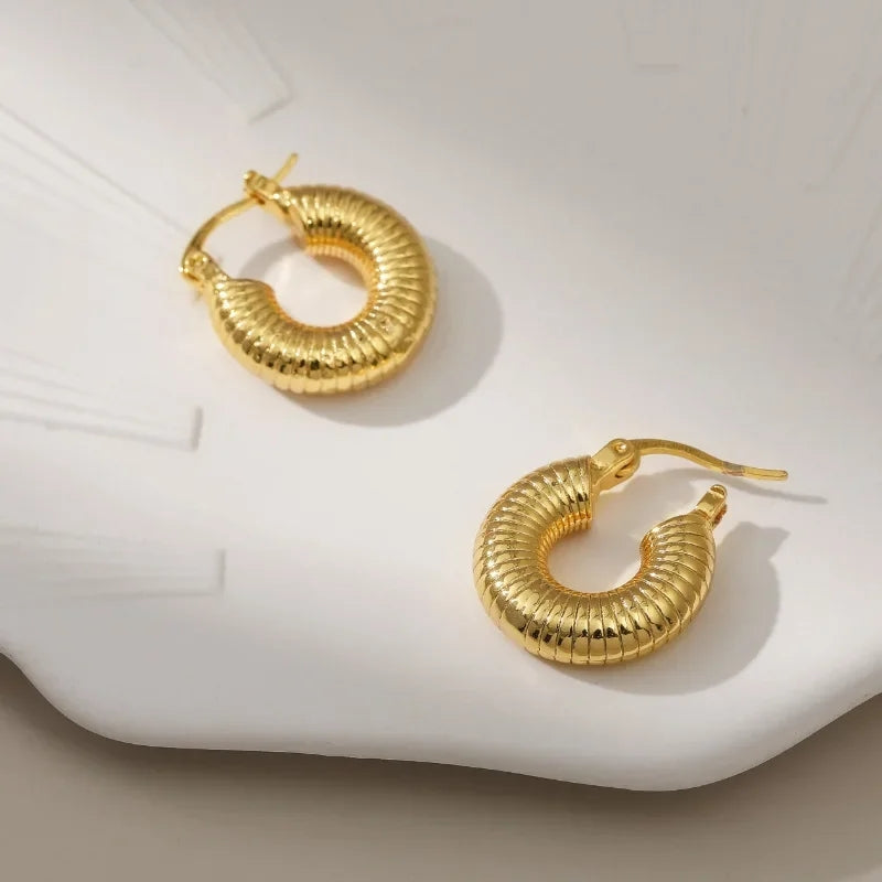 40190 Gold Plated Earrings