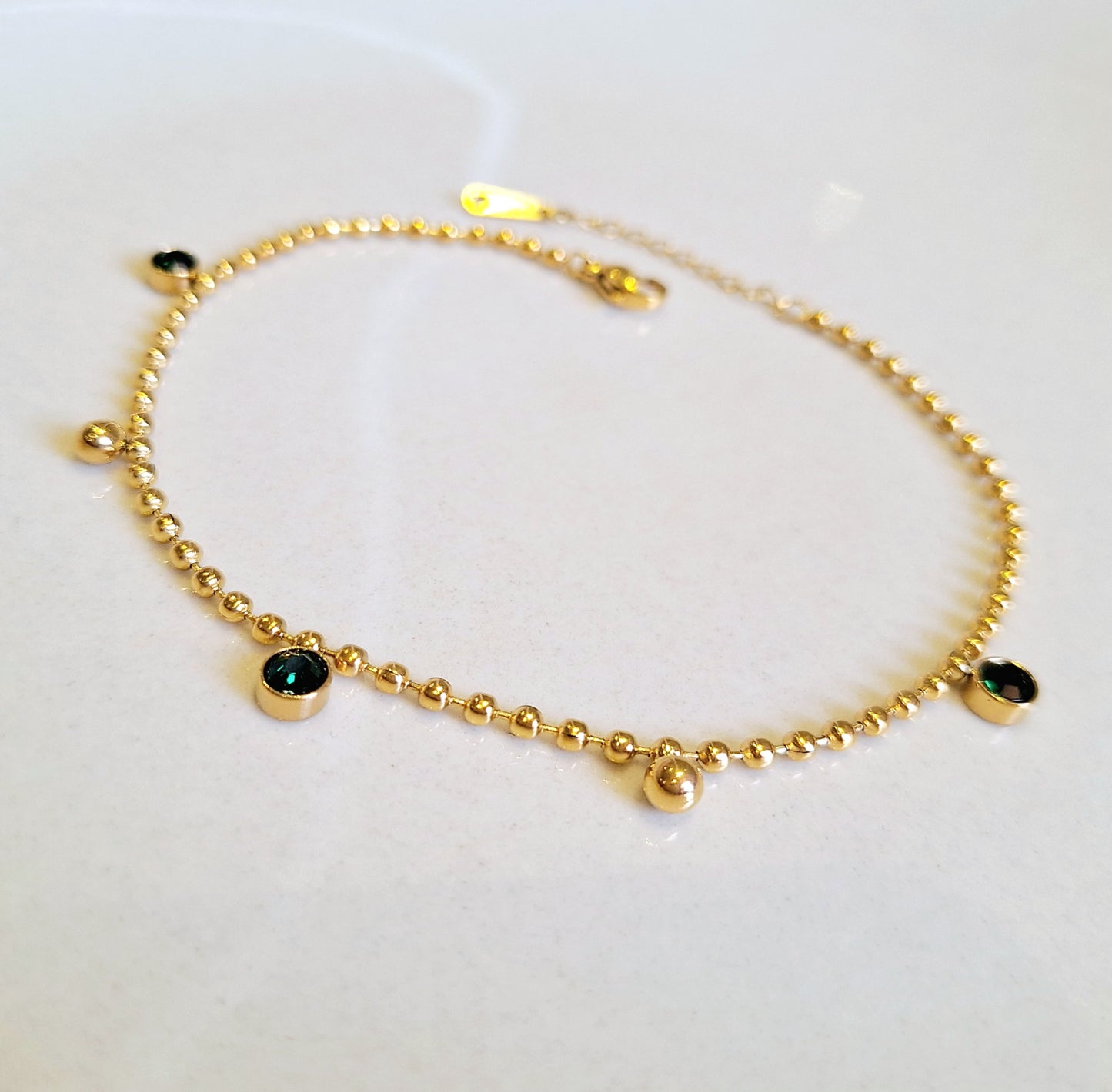 70157 Gold Plated Anklet