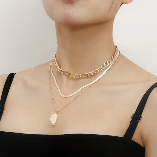 10673 Gold Plated Necklace