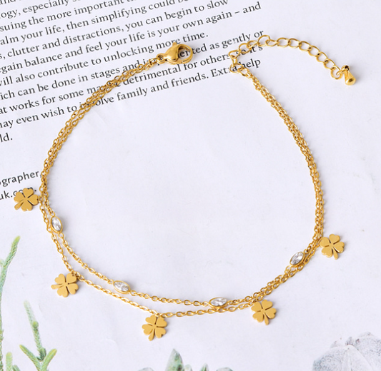 70121 Gold Plated Anklet