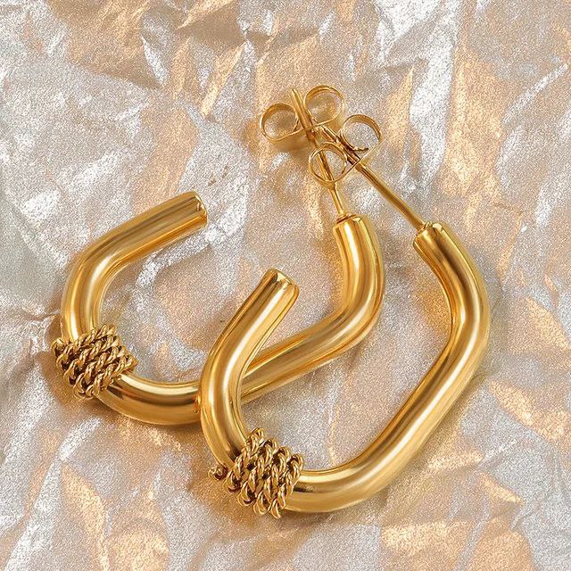 40388 gold plated Earrings