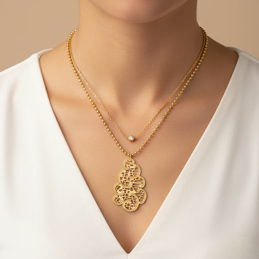 10775 Gold Plated Necklace