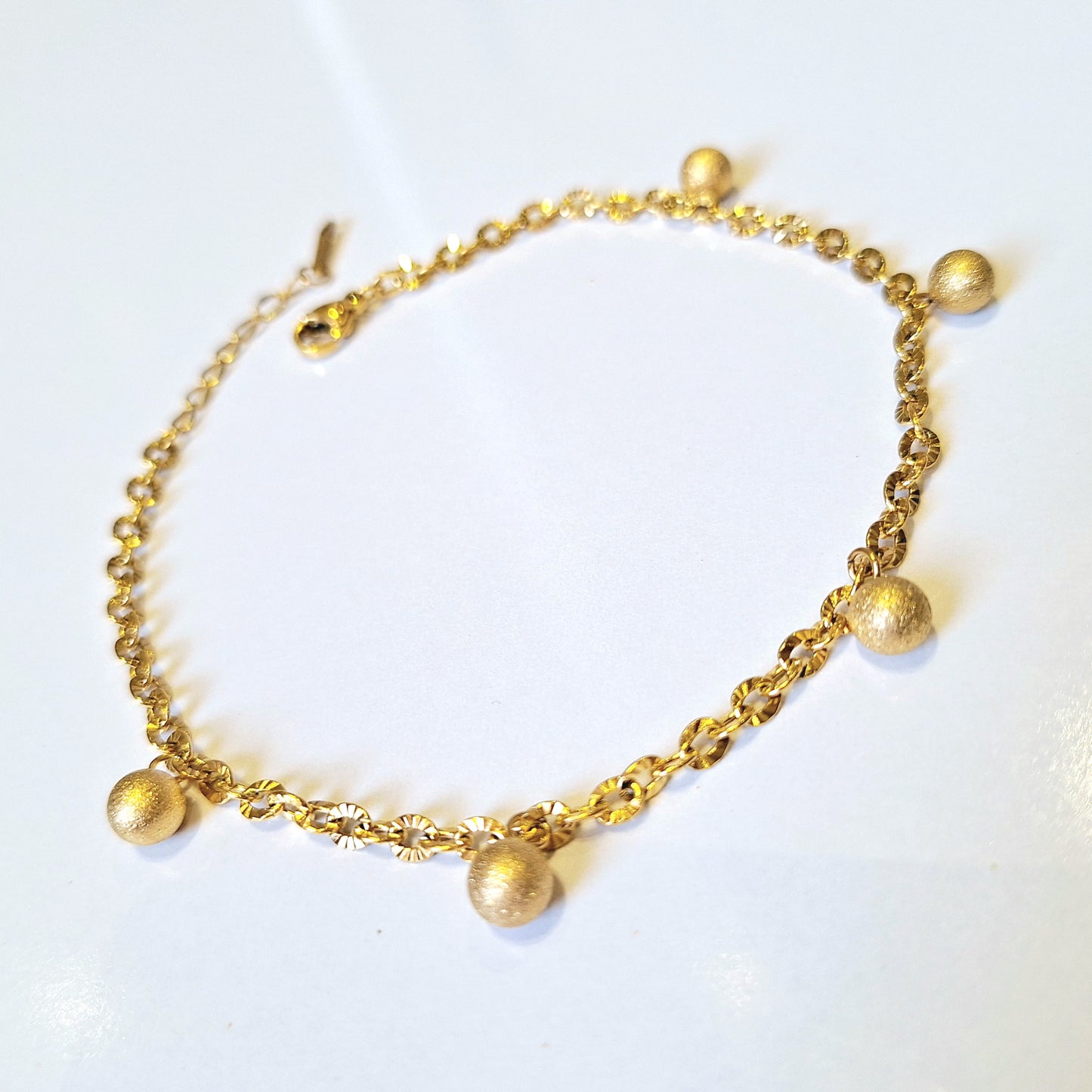 70156 Gold Plated Anklet