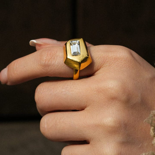 50589 Gold Plated Ring