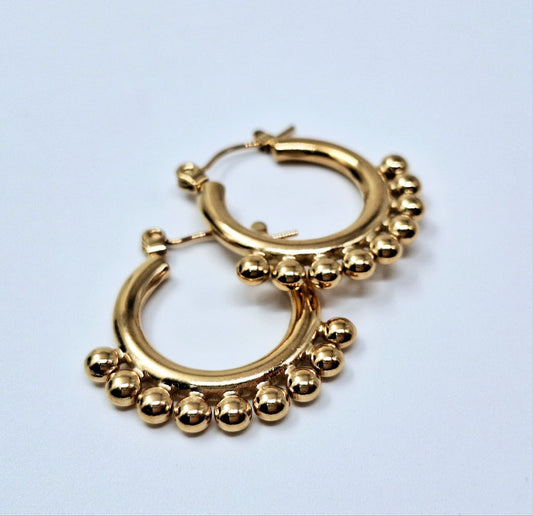 40339 gold plated Earrings