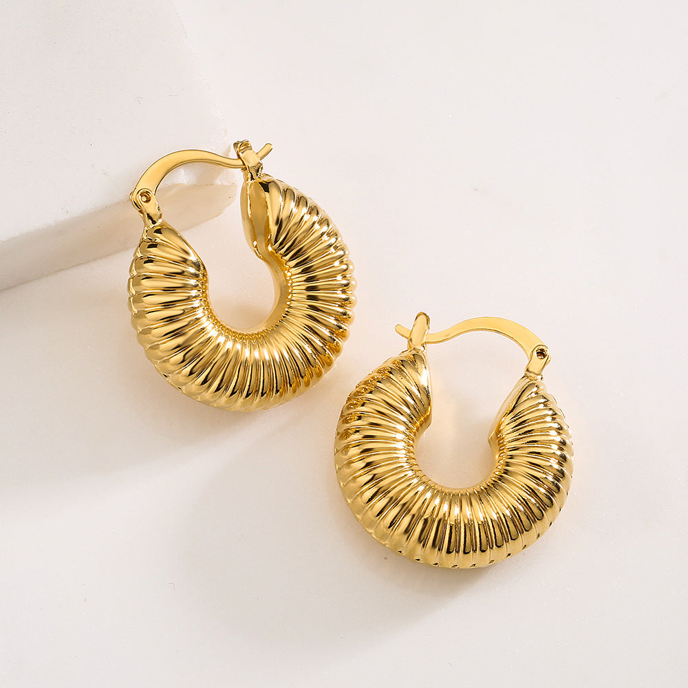 40190 Gold Plated Earrings