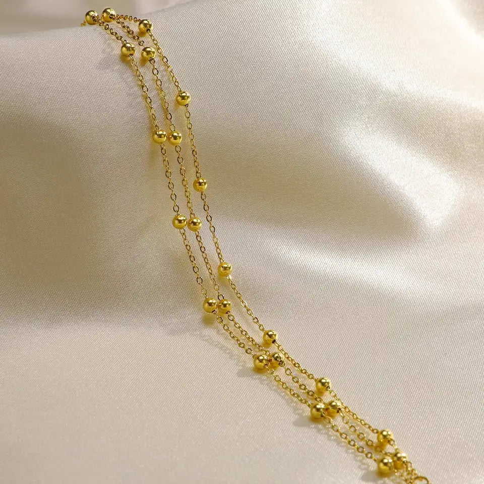 70105 Gold Plated Anklet