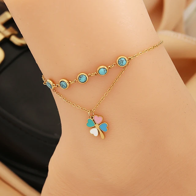 70114 Gold Plated Anklet