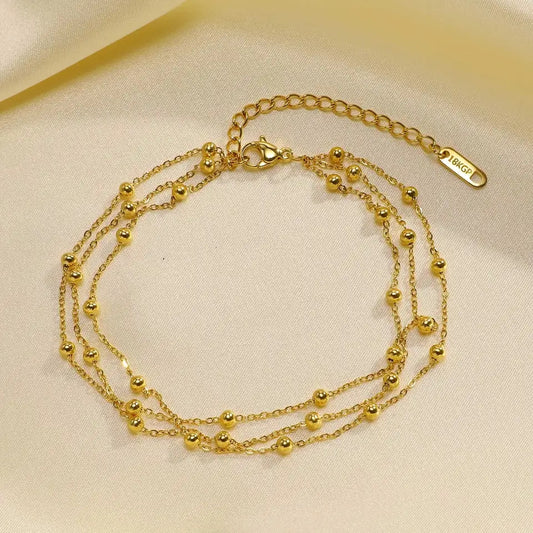 70105 Gold Plated Anklet