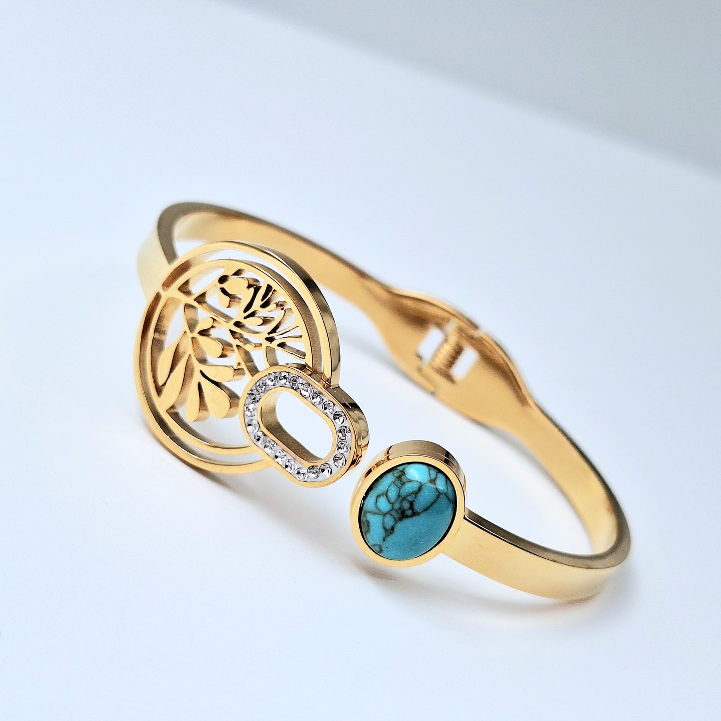 20219  Gold Plated Bangle