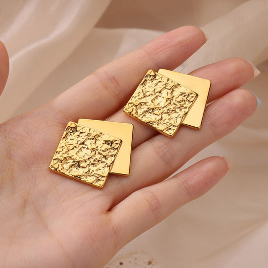 40421 gold plated Earrings