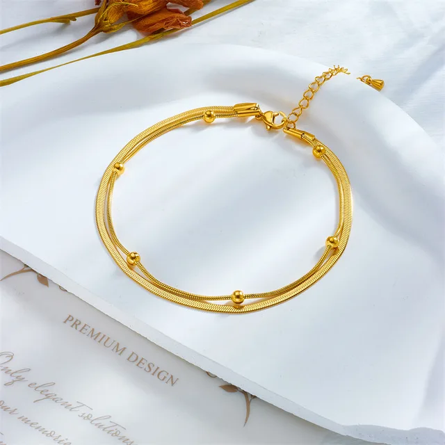 70104 Gold Plated Anklet