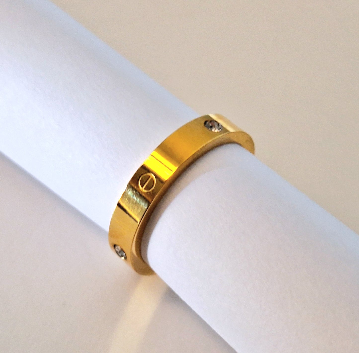 50178 Gold Plated Ring