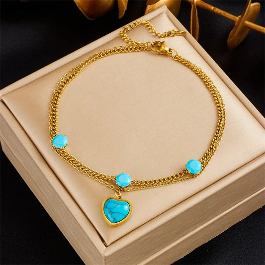 70120 Gold Plated Anklet