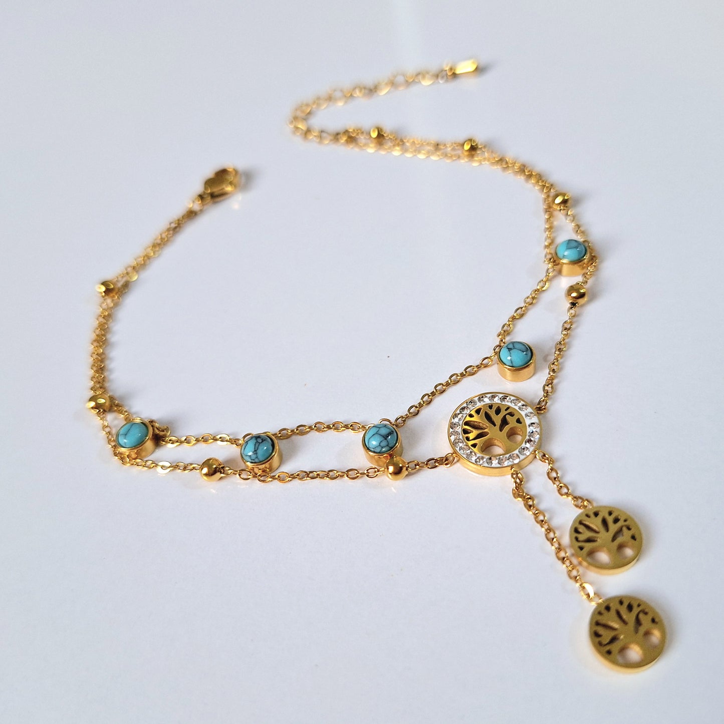 70148 Gold Plated Anklet