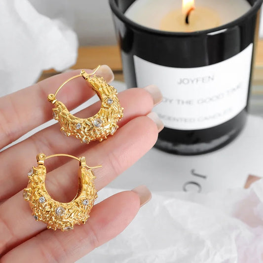 40169 Gold Plated Earrings