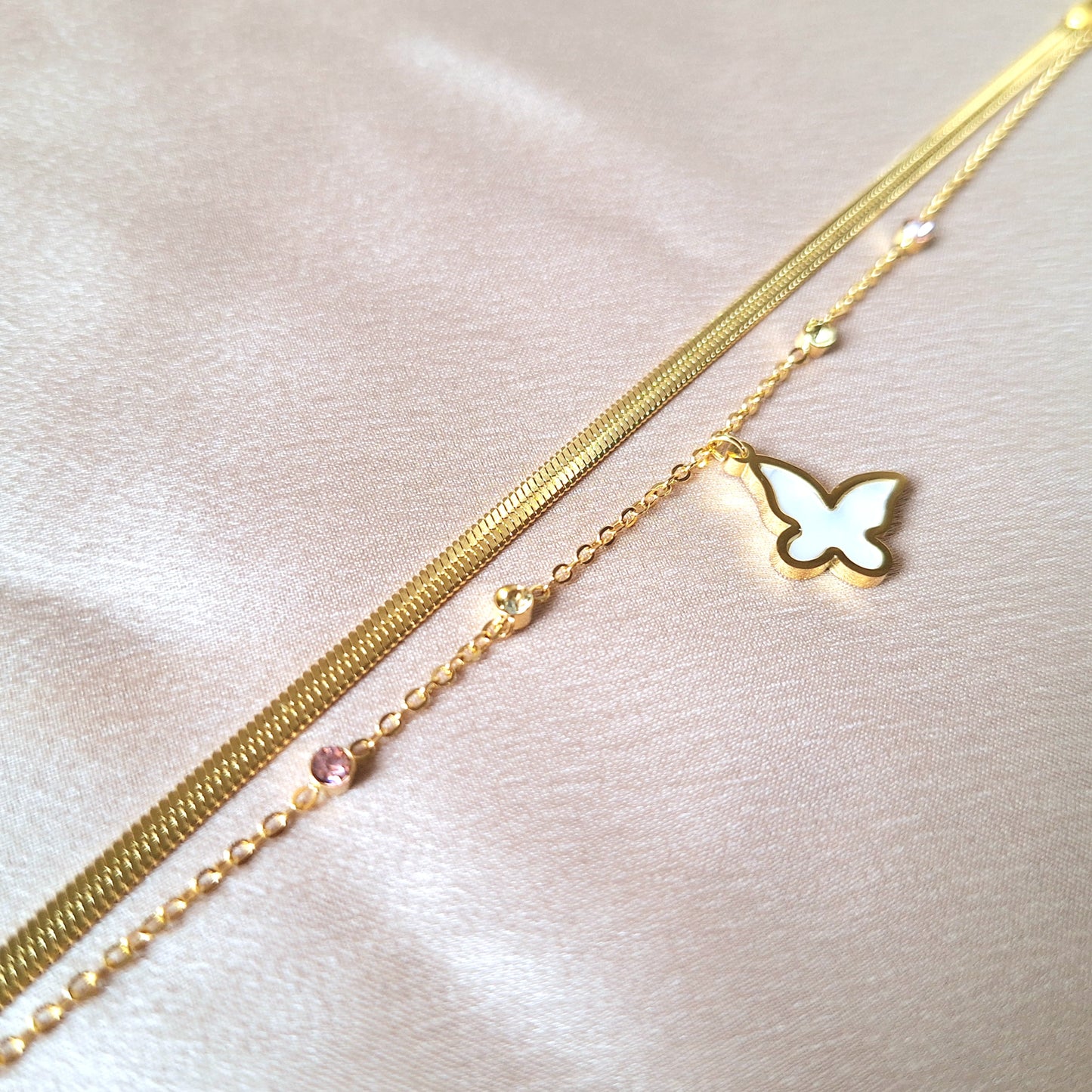 70154 Gold Plated Anklet