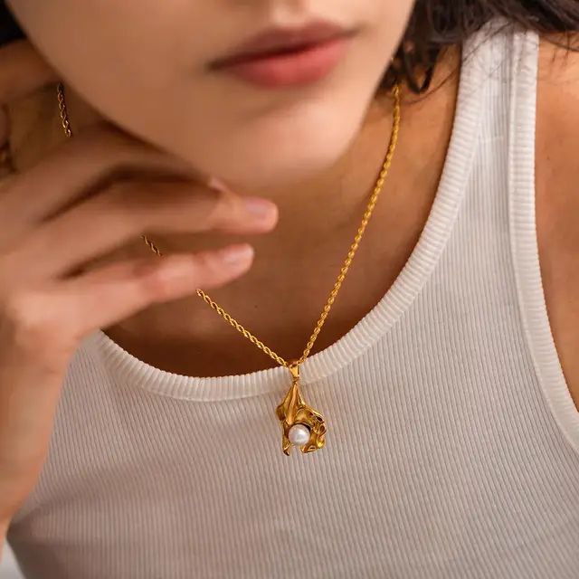 10473 Gold Plated Necklace