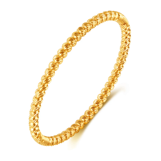 20359 Gold Plated Bangle