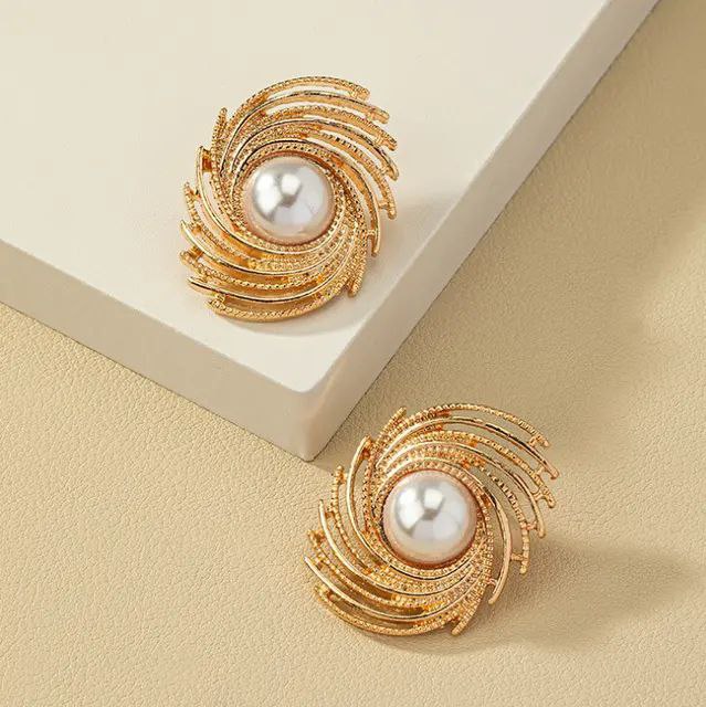 40375 gold plated Earrings