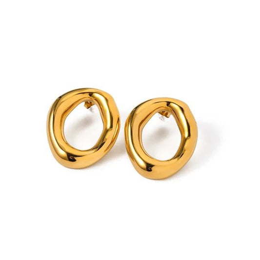 40393 gold plated Earrings