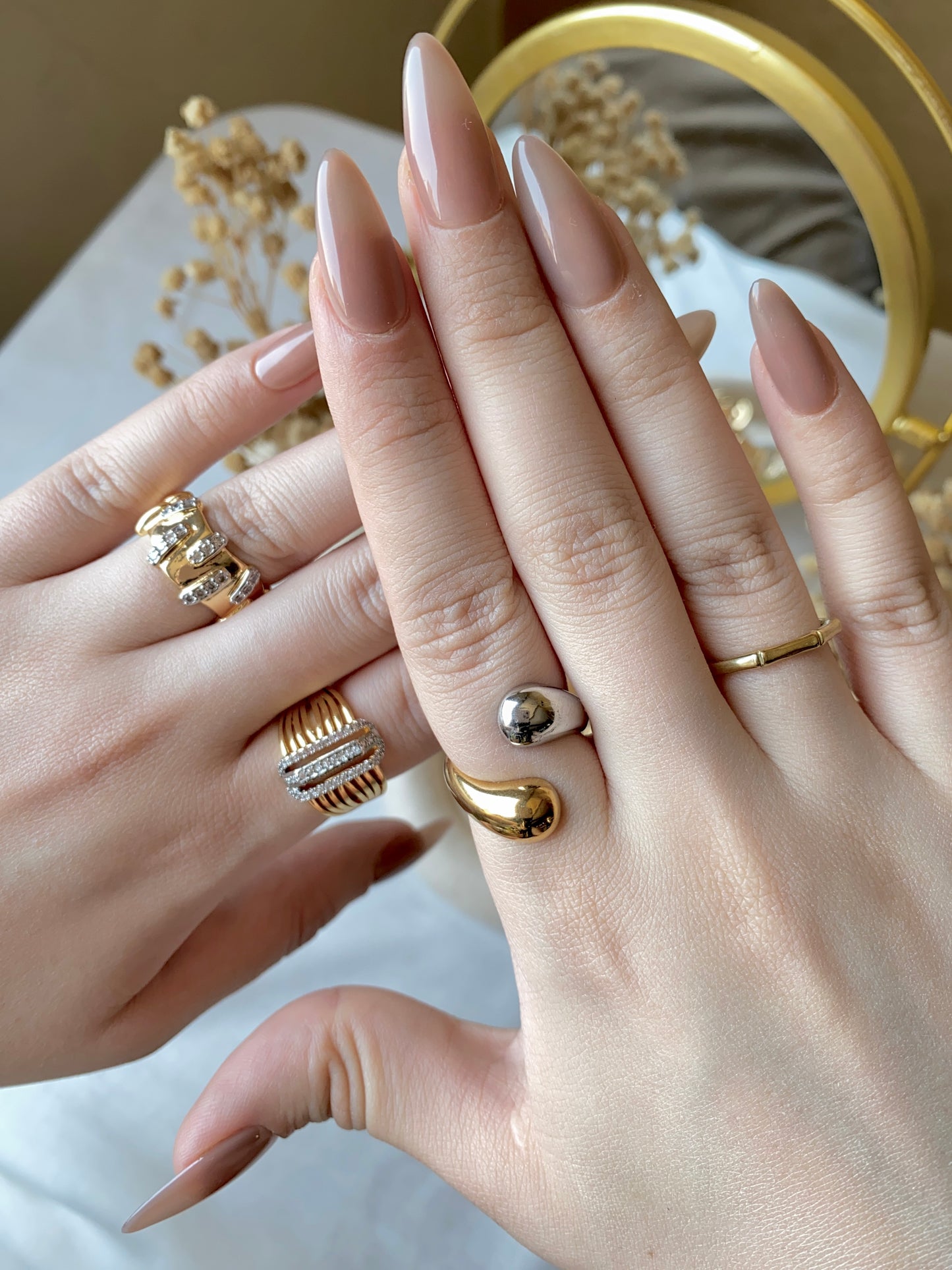 50492 Gold Plated Ring