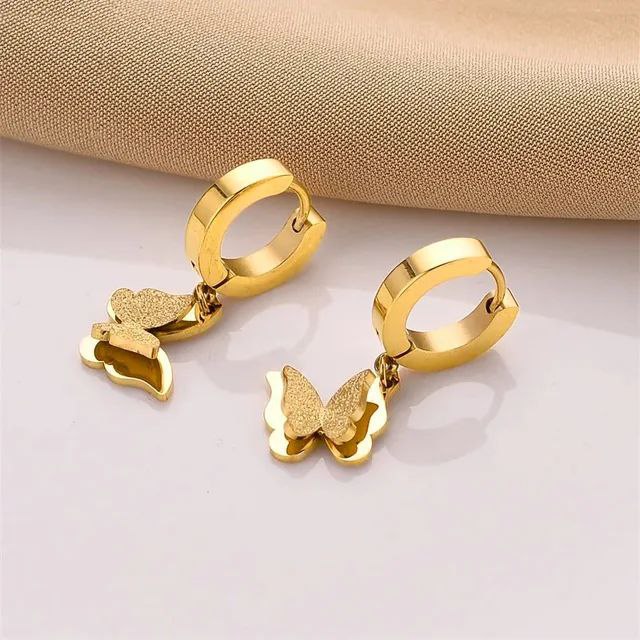 40353 gold plated Earrings