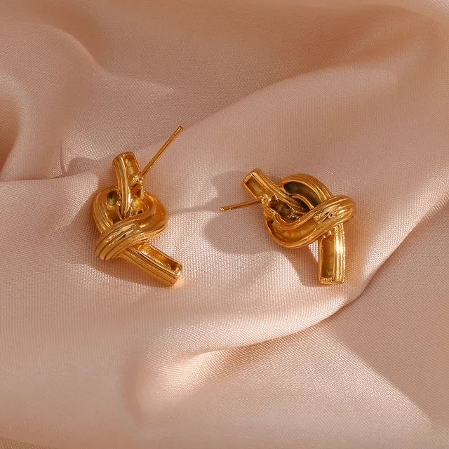 40415 gold plated Earrings