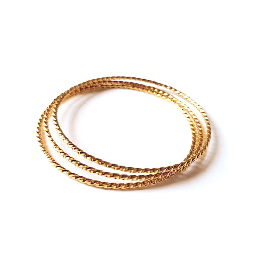 20174 Gold Plated Bangle