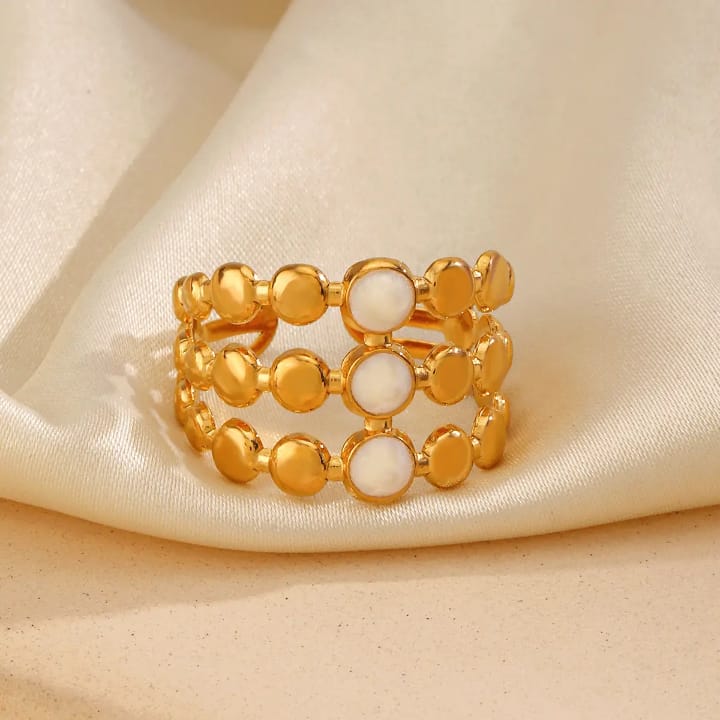 50473 Gold Plated Ring