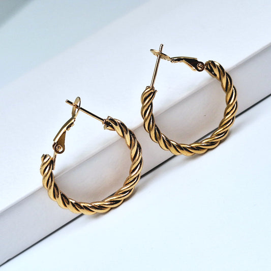 40280 gold plated Earrings