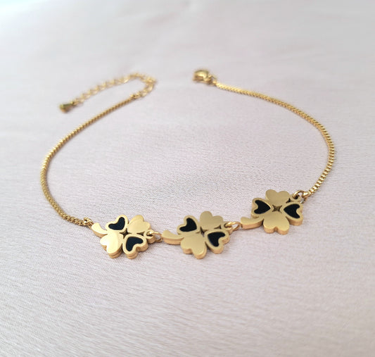 70162  Gold Plated Anklet