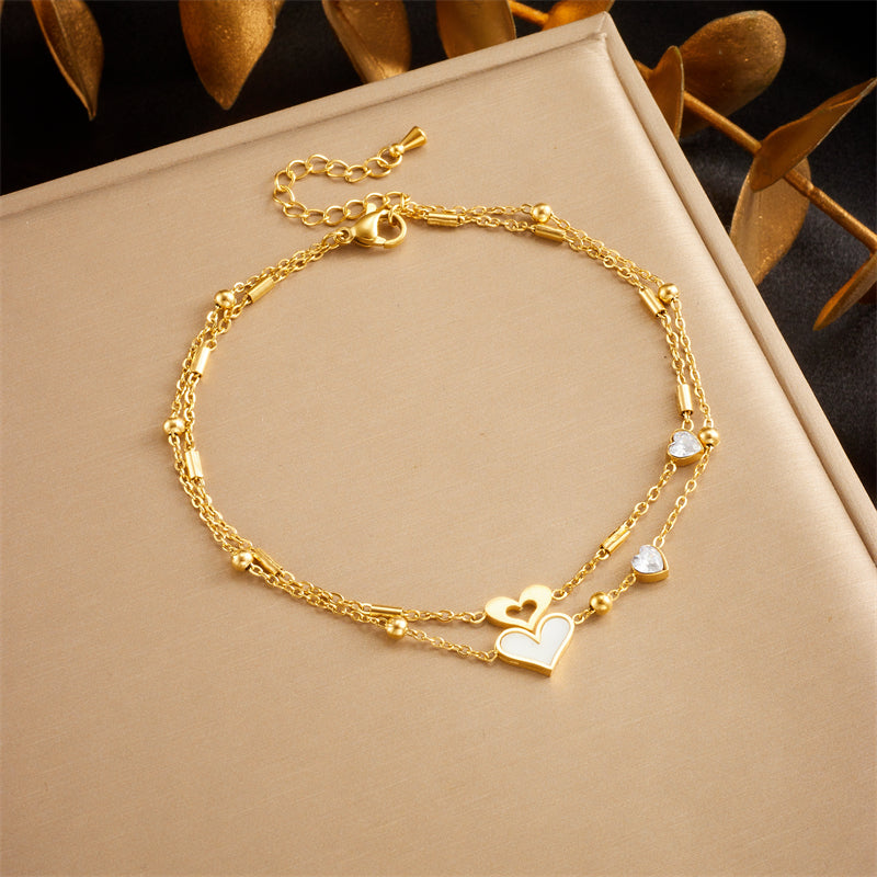 70113 Gold Plated Anklet