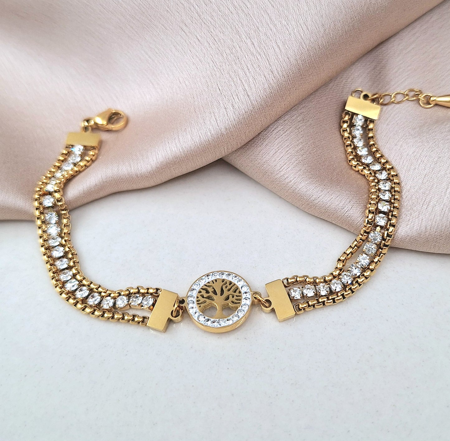 30346 Gold Plated Bracelet