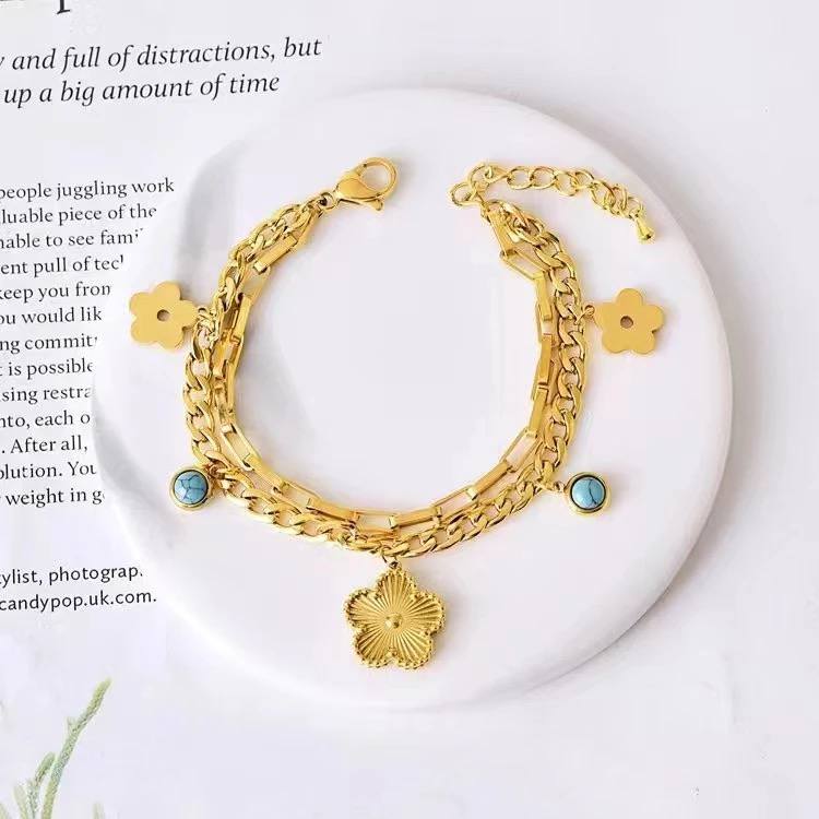 30370 Gold Plated Bracelet