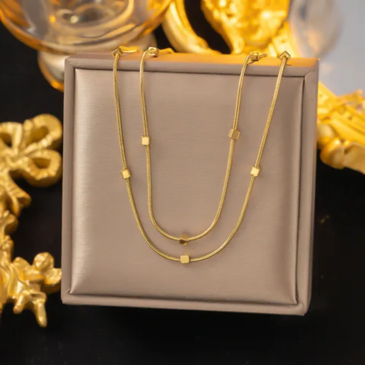 10842 Gold Plated Necklace