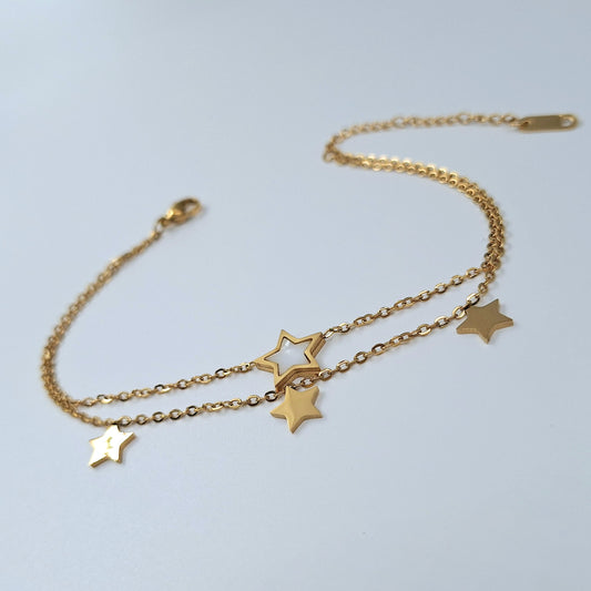 70159 Gold Plated Anklet